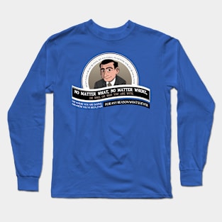 Michael Scott's Philosophy Long Sleeve T-Shirt